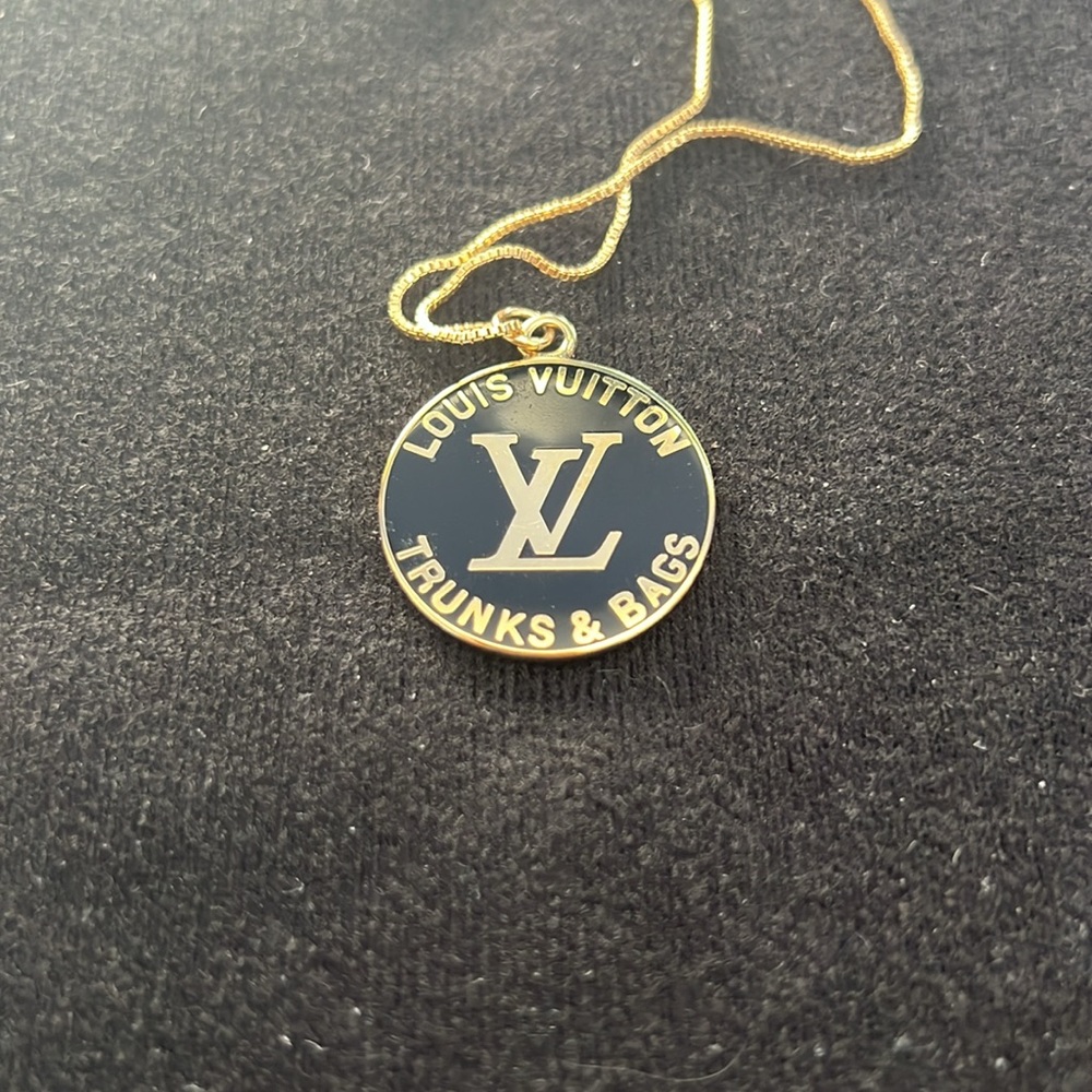 Old Soul Vintage Jewelry - Louis Vuitton Charm Necklace View 2